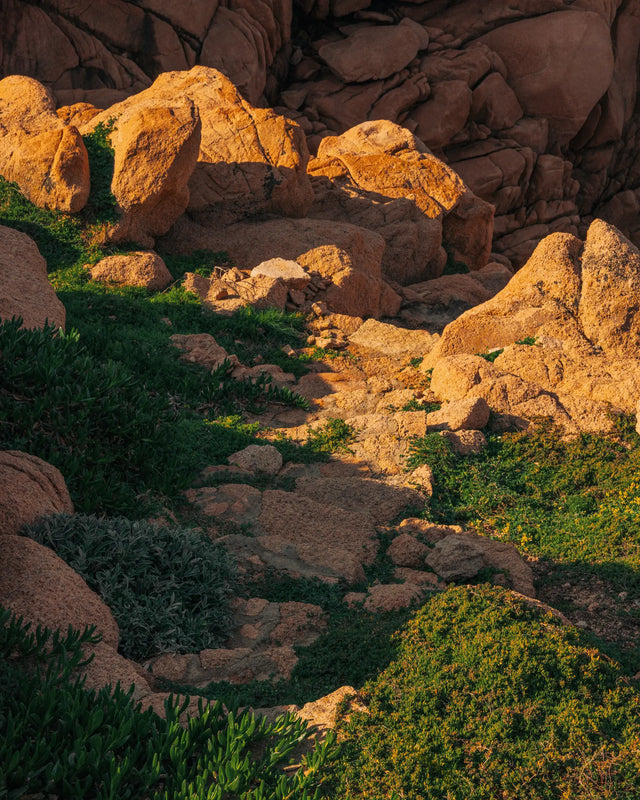 Granite landscape surrounding Casa Scalesciani in Costa Paradiso.