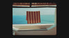 Anne Beach Towel in Tuscan Sun line drying overlooking the Mediterranean Sea.
